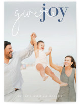 Give Joy Holiday Photo Cards