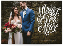 Merrily Ever After This Year Holiday Photo Cards
