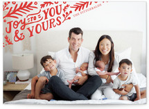 To You and Yours Holiday Photo Cards