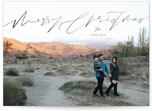 Graphite Holiday Photo Cards