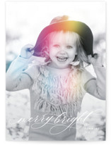 Merry And Light Holiday Photo Cards