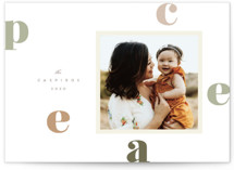 Spread Peace Holiday Photo Cards