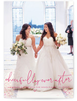 Our Merrily Ever After Holiday Photo Cards