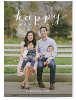 Simply Happy Holidays Holiday Photo Cards