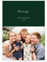 This is Joy Holiday Photo Cards