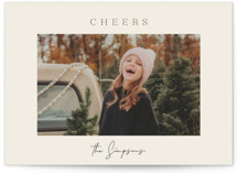 the classic Holiday Photo Cards