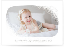 Frosted Corners Holiday Photo Cards