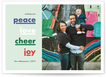 Holiday Well Wishes Holiday Photo Cards