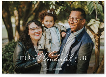 Delicate Wonder Holiday Photo Cards