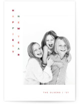 Colorful Edit Holiday Photo Cards