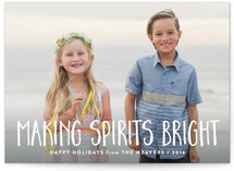 Playful Holiday Photo Cards