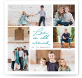 Love all around Holiday Photo Cards