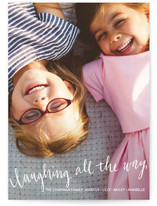 Laughing All the Way Holiday Photo Cards