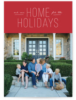 New Home For The Holidays Holiday Photo Cards