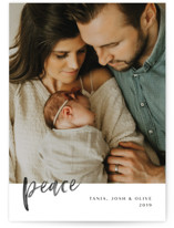 Painted Peace Holiday Photo Cards