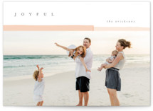 Sheer Holiday Photo Cards