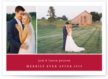 Merrily Ever After Holiday Photo Cards