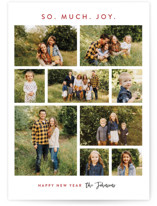 So.Much.Joy. Holiday Photo Cards