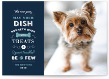 Four Legged Friend Holiday Photo Cards