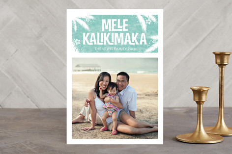 Mele Kalikimaka Holiday Photo Cards