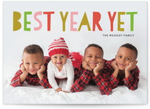 Best Year Holiday Photo Cards