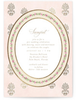 Amalgamation - Cloned - Cloned Foil-Pressed Sangeet Invitations