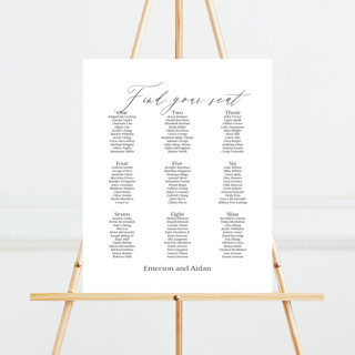 Crescendo Custom Seating Chart