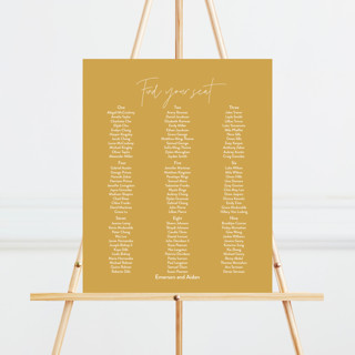 Marked Custom Seating Chart