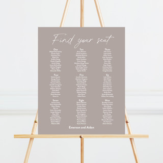 At Last Custom Seating Chart