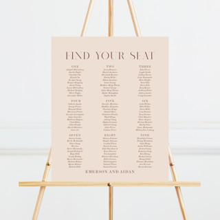 Everly Custom Seating Chart