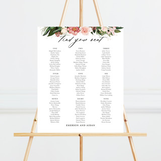 Blossom Custom Seating Chart