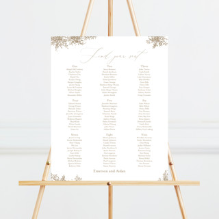 Reflection Custom Seating Chart