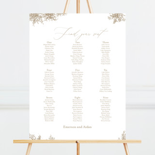 Reflection Custom Seating Chart