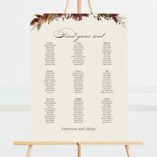 poetique Custom Seating Chart