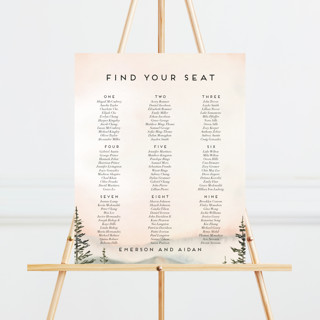Every Single Dawn With You Custom Seating Chart