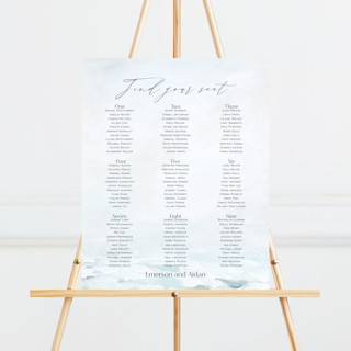 At Sea Custom Seating Chart