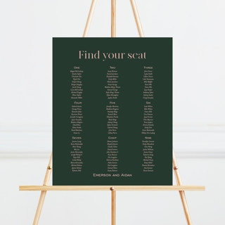 Little party big love Custom Seating Chart