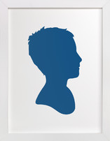 Silhouette: Custom Print with Text Custom & Commissioned Art