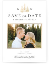 Foil-Pressed Save the Date Cards