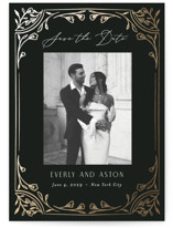 Foil-Pressed Save the Date Cards