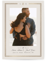 Grace Foil-Pressed Save The Date Cards