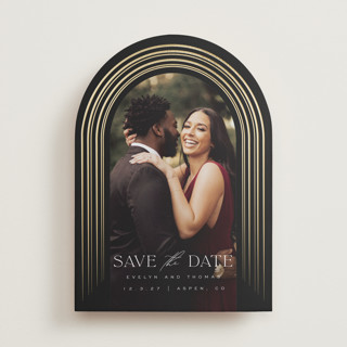 Love Always Foil-Pressed Save The Date Cards