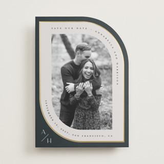 Modern Gallery Foil-Pressed Save The Date Cards