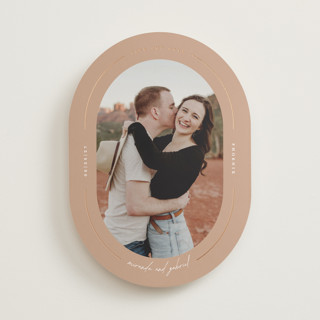 Encircle Foil-Pressed Save The Date Cards