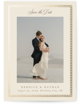 Foil-Pressed Save the Date Cards