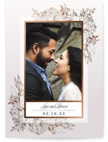 Charmed Romance Foil-Pressed Save The Date Cards