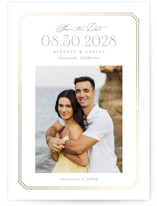 Parque Foil-Pressed Save The Date Cards