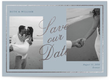 Timeless Love Foil-Pressed Save The Date Cards