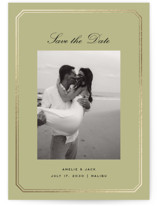 munkki Foil-Pressed Save The Date Cards
