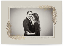 Staten Island Foil-Pressed Save The Date Cards